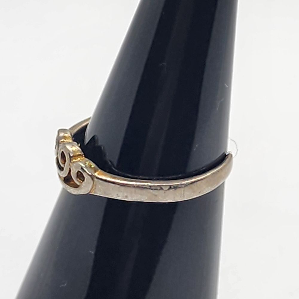 Sterling Silver Waves Adjustable Toe Ring - image 4